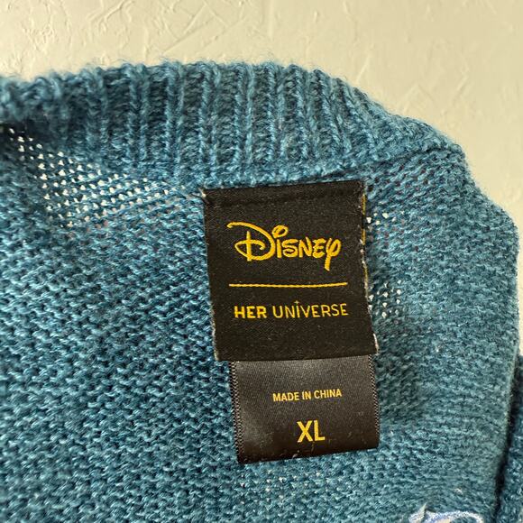 Disney Her Universe Hot topic Women's Sweater XL Snow White seven dwarfs G4-26 - Picture 7 of 8